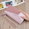 Lean Vogue™ Geometric Luxury  Leather Wallet