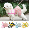 Small  Dog Leash and Harness Set