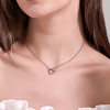Minimalist Style Twisted Triangle Necklace