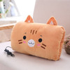 USB electric heating hand warmer cartoon hand warmer pad girl warm baby warm hand plush pillow warm hand pillow