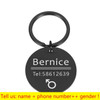 Personalized Cat Dog Pet ID Tag Keychain Engraved Pet ID Name for Cat Puppy Dog Collar Tag Pendant Keyring Bone Pet Accessories Personalized Cat Dog Pet ID Tag Keychain Engraved Pet ID Name for Cat Puppy Dog Collar Tag Pendant Keyring Bone Pet Accessories