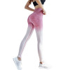 Sport Yoga Gradient Color Energy Legging Women Workout Fitness Jogging Running Pants Gym Tights Stretch Sportswear Yoga Leggings