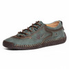 Soft Split Leather Loafers Comfort Walking Shoes For Men