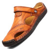 Genuine Leather Men's Sandals Summer Soft Shoes