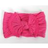 MIXIU Baby Headbands Soft Nylon Baby Girls Kid Toddler Bow Tassel Hairband Turban Elastic Hair Bands Newborn Hair Accessories