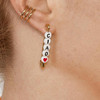 Ciao Safety Pin Earring