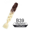 24 Inch 105 Color Jumbo Braiding Hair