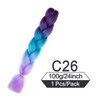 24 Inch 105 Color Jumbo Braiding Hair