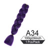 24 Inch 105 Color Jumbo Braiding Hair