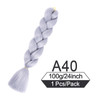 24 Inch 105 Color Jumbo Braiding Hair