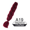 24 Inch 105 Color Jumbo Braiding Hair