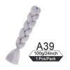 24 Inch 105 Color Jumbo Braiding Hair