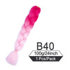 24 Inch 105 Color Jumbo Braiding Hair