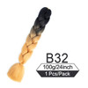 24 Inch 105 Color Jumbo Braiding Hair