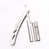 Straight Edge Razor Blade Hair Cutting Thinning Stainless Steel Tool