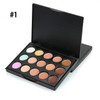 Pro Concealer Palette 15 Color Concealer Foundation Cream Bronzer