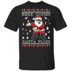 Here Comes Santa Floss Ugly Christmas Sweater
