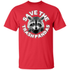 Save the Trash Pandas Raccoon Animal T-shirt
