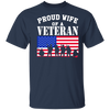 Proud Wife of a Veteran USA Tshirt