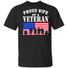 Proud Wife of a Veteran USA Tshirt