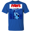 Paws Jaws Funny Cat T-Shirt