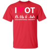 I Heart Love Ot Occupational Therapy Shirt