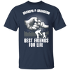 Grandpa and Grandson Best Friends For Life  Shirt