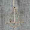 Rustic Geometric Metal Rack