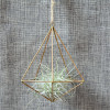 Rustic Geometric Metal Rack
