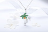 Coconut Tree Women Pendant Necklaces