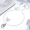 Sparkling Moon And Star Necklaces