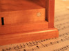 "Call Your Mom!" Red Phone Booth Clockwork Music Box