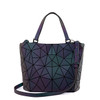 Women Handbag Luxury Luminous Geometric Bag Set