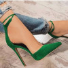 Ankle strap high heels