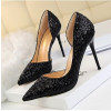 Women Pumps Extrem Sexy High Heels Women Shoes Thin Heels Female Shoes Wedding Shoes Gold Sliver White Ladies Shoes