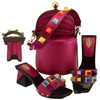 Italian Riveted Heels & Handbag Set (9 Styles To Choose From)