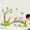 Cartoon Jungle wall stickers