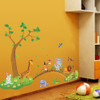 Cartoon Jungle wall stickers