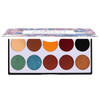 POPFEEL 10 Colors Glitter Eyeshadow Professional Eye Shadow Palette Matte Eyeshadow Powder Makeup Palette Long-lasting TSLM2