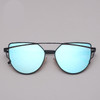 RBRARE 2019 Classic Luxury Sunglasses Women Cateye Vintage Metal Glasses For Women Mirror Retro Lunette De Soleil Femme UV400