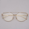 RBRARE 2019 Classic Luxury Sunglasses Women Cateye Vintage Metal Glasses For Women Mirror Retro Lunette De Soleil Femme UV400
