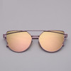 RBRARE 2019 Classic Luxury Sunglasses Women Cateye Vintage Metal Glasses For Women Mirror Retro Lunette De Soleil Femme UV400