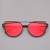 RBRARE 2019 Classic Luxury Sunglasses Women Cateye Vintage Metal Glasses For Women Mirror Retro Lunette De Soleil Femme UV400