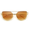 RBRARE 2019 Classic Luxury Sunglasses Women Cateye Vintage Metal Glasses For Women Mirror Retro Lunette De Soleil Femme UV400