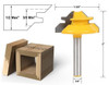 45 Degree 1/2 1/4 1/8 Shank Wood edge Miter Milling Tool Tenon Cutter Router Bits for Woodworking