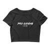Pro Gaming Crew Logo Women’s Crop Tee
