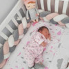 Braided Pillow Baby Crib Bumper