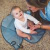 Soft waterproof Foldable Changing Pad and Diaper Bag