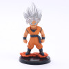 5 Pcs/Set Anime Dragon Ball Z Goku Vegeta Broly Gold Super Saiya Cute Big Head God Action Figure DBZ PVC Model Toy 10cm