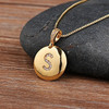 Initial Letter Necklaces, Gold 26 Letters Jewelry Personal Necklace